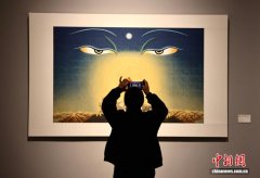 “隔山对话——第三届川藏美术名家交流展”亮相四川美术馆